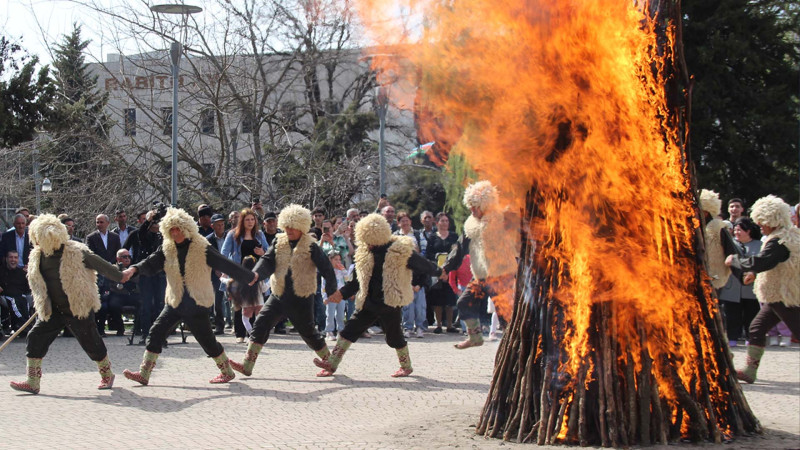Qəbələdə Novruz şənliyi keçirilib