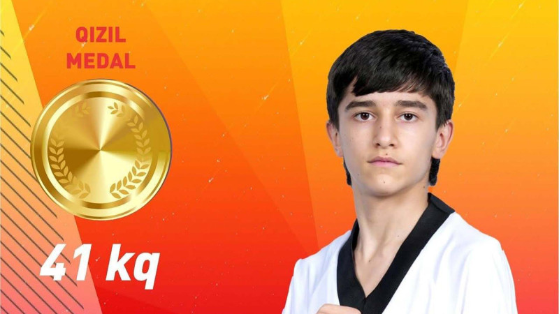 Qubalı gənc Niderlandda qızıl qazanıb