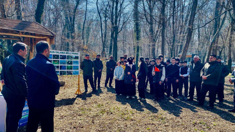 Samur-Yalama Milli Parkında yarış keçirilib - FOTO