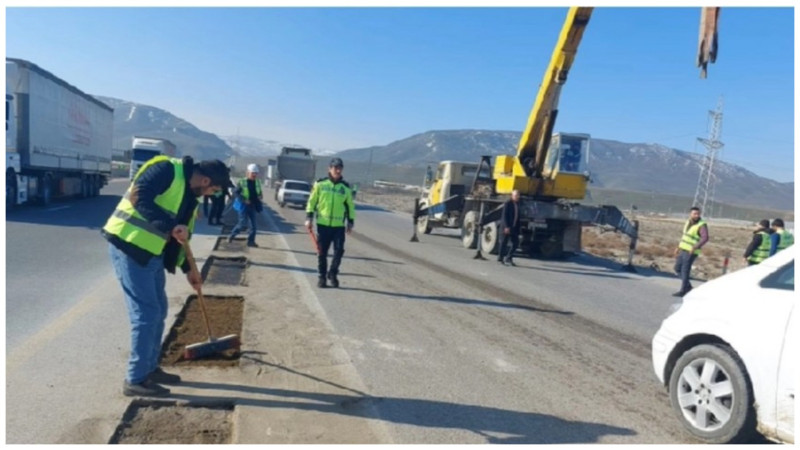 Bakı-Quba yolundakı məhdudiyyətlə bağlı XƏBƏRDARLIQ - VİDEO