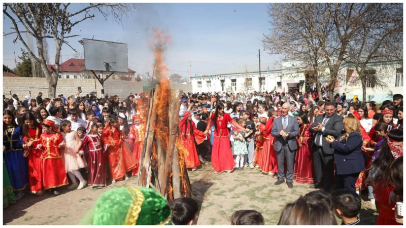 Şimaldakı təhsil müəssisələrində bayram tədbirləri keçirilib - FOTO