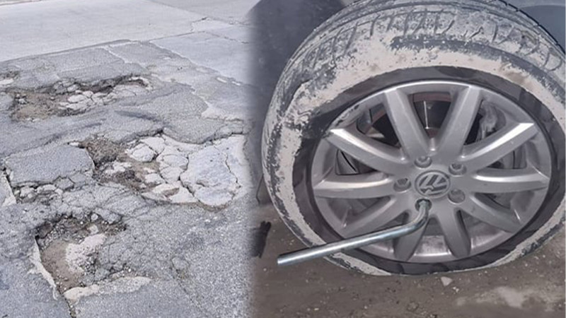 Şabranda çuxura düşən sürücü məhkəməni uddu - FOTO