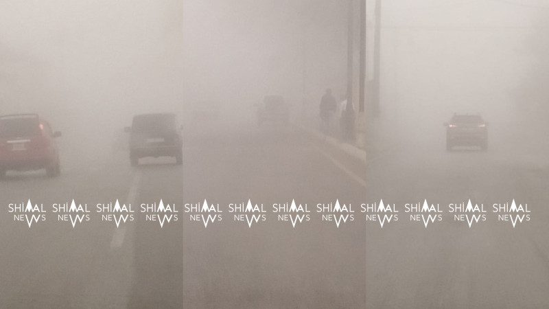 Qubada qatı duman var