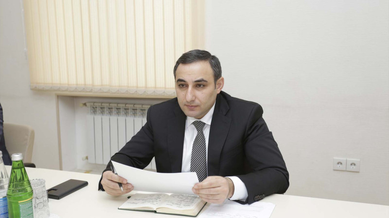 Sarvan Cəfərov Xaçmazda qəbul keçirib