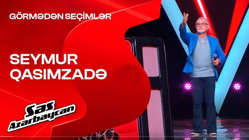 Şəkidən olan 62 yaşlı Seymur Səs Azərbaycanda - VİDEO