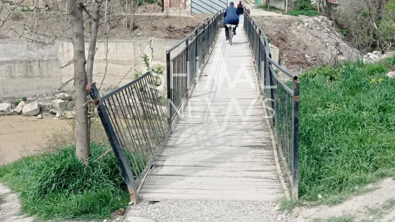 Köhnə Xaçmazda yüzlərlə insanın həyatı riskə atılır - VİDEO