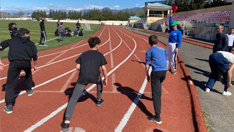 Atletika üzrə İsmayıllı rayon birinciliyi keçirilib