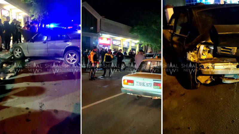 Zaqatalada qəza baş verib, yaralılar var - VİDEO