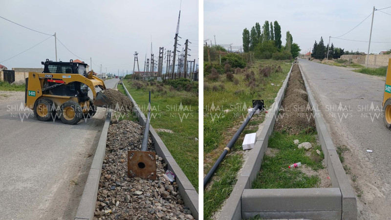 Siyəzəndə növbə Qızılburuna çatıb - FOTO