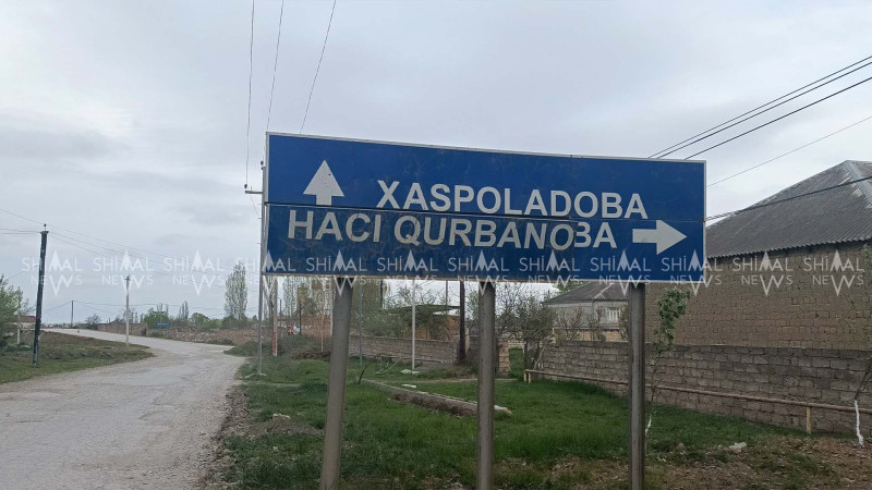 Xaçmazda körpü qəzalı vəziyyətə düşüb - FOTO