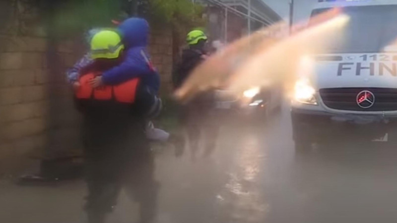 Şabranda 30 evin sakini təxliyyə edildi