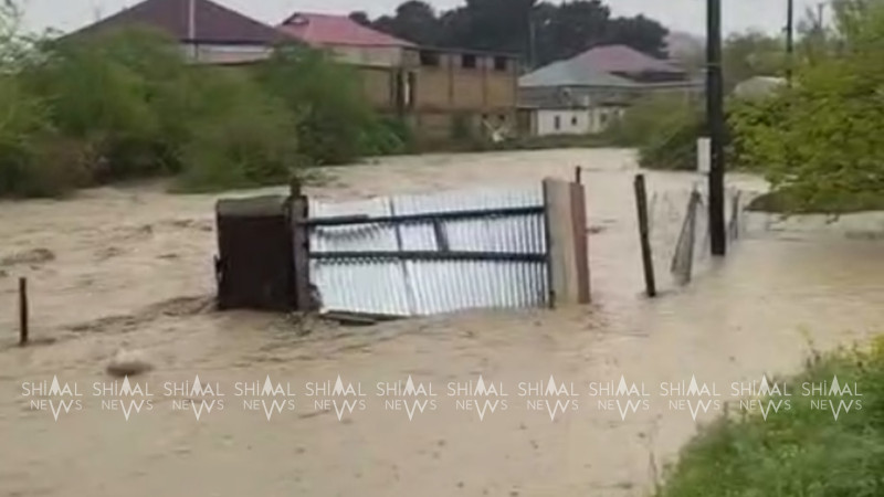 Şabranda sakinləri qorxuda saxlayan təhlükə - VİDEO