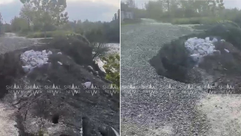 Xaçmazda kənd sakinləri təhlükə altındadır – VİDEO