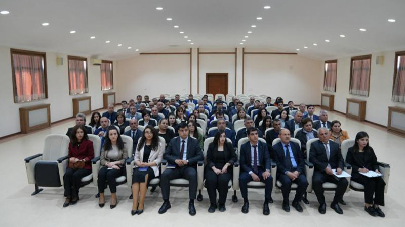 Qubada əməyin mühafizəsi ilə bağlı tədbir keçirilib - FOTO