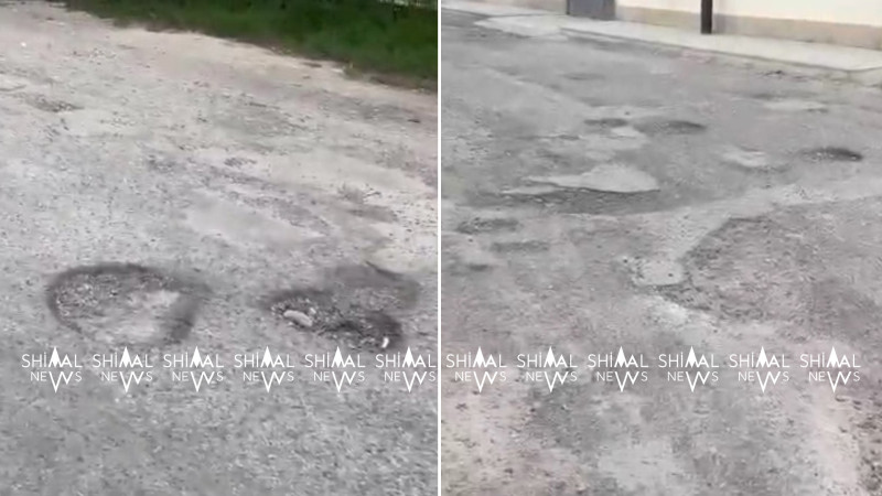 Qubada yarımçıq görülən işlərdən daha biri - VİDEO