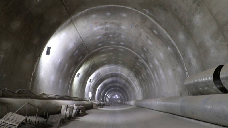 Qəbələyə çəkilən yeni yol - FOTO