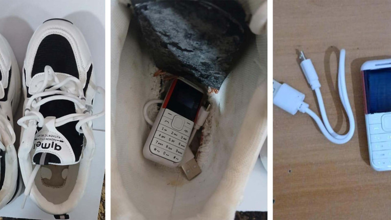 Qadın həbsxanaya telefon keçirməyə cəhd edib