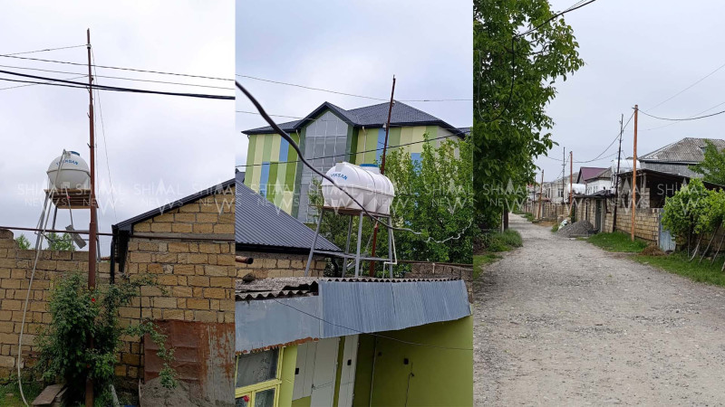 Qubada elektrik xətləri vətəndaşı boğaza yığıb