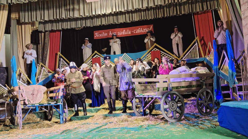 Cəmilə Qusar teatrında - VİDEO