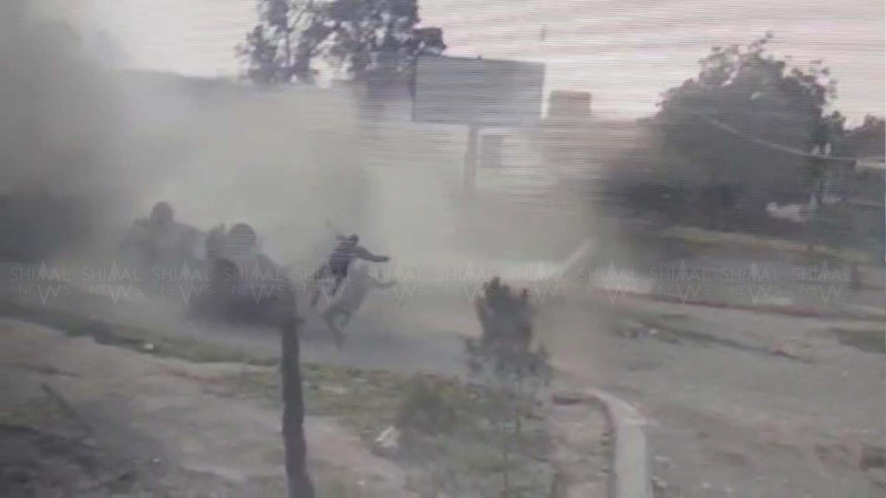 Qubada dəhşətli qəzanın anbaan VİDEOSU