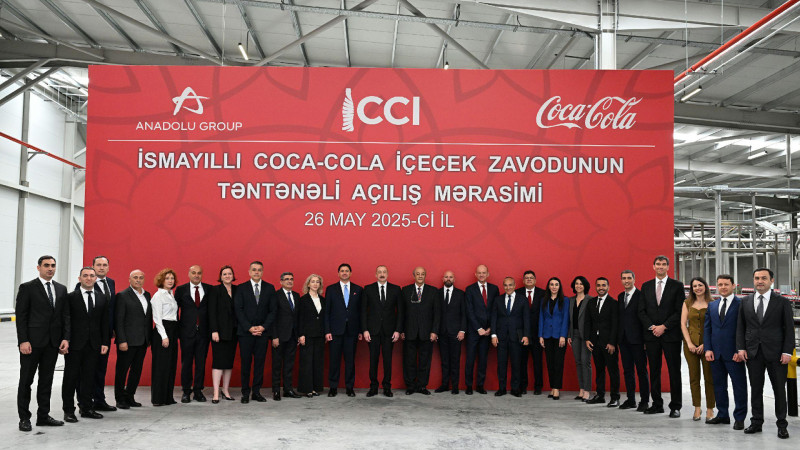 “Azerbaijan Coca-Cola Bottlers” MMC-nin İsmayıllıda yeni istehsal müəssisəsi açılıb