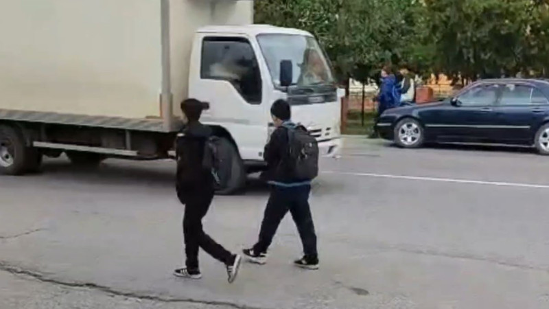 Qusarda şagirdlərin həyatı üçün ciddi təhlükə - VİDEO