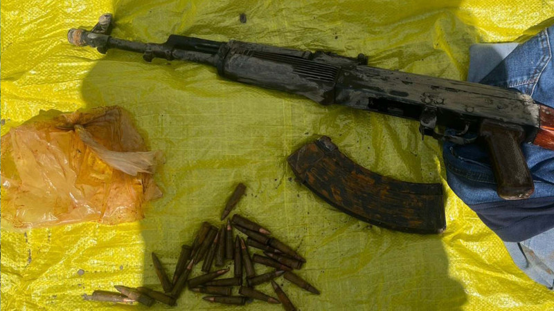 İsmayıllıda “Kalaşnikov” avtomatı aşkarlanıb