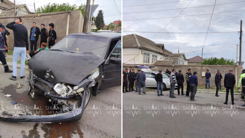 Xaçmaza iki minik avtomobili toqquşub, yaralananlar var