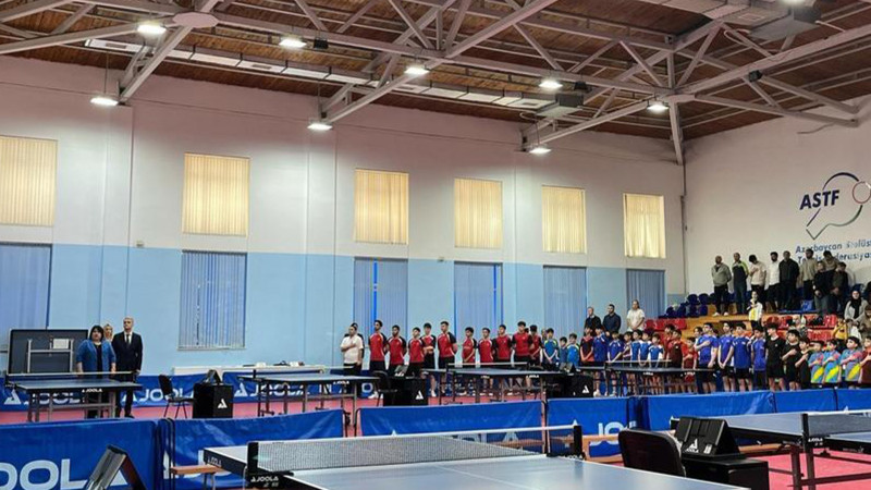 Şabran komandası stolüstü tennisdə Azərbaycan birincisi oldu