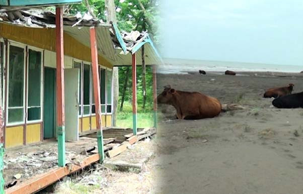 Nabranın məşhur “Dostluq” turist bazasından geriyə qalanlar - VİDEO