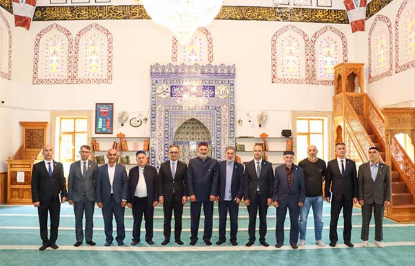 Ramin Məmmədov Qusarda məscidləri ziyarət edib