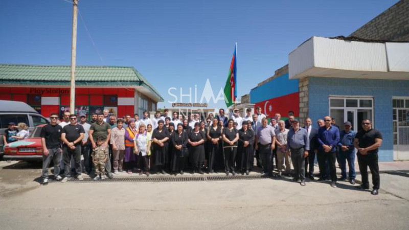 Qusarın Hil kəndində Şəhidlər Bulağının açılışı olub