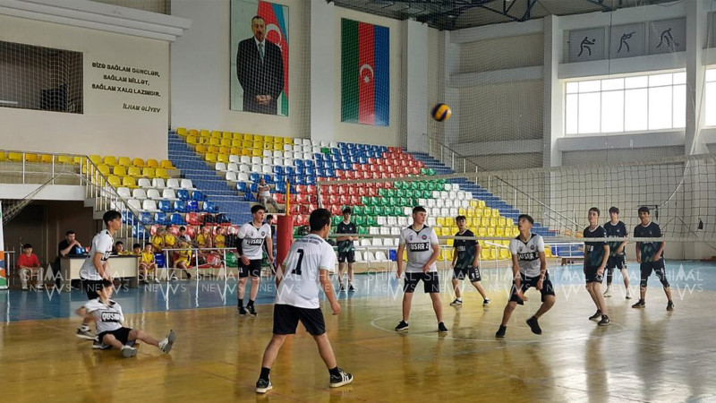 Voleybol üzrə Qusar rayon birinciliyi keçirilib