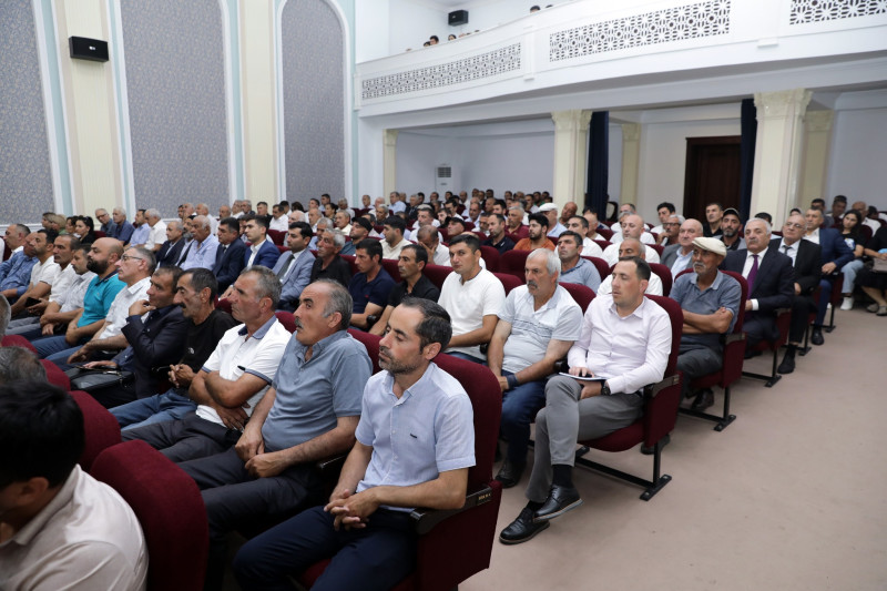 Xaçmazda taxıl biçininə hazırlıq müşavirəsi keçirilib