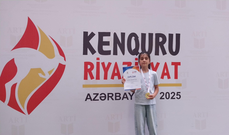 Qusarlı şagird qızıl medalla TƏLTİF EDİLDİ