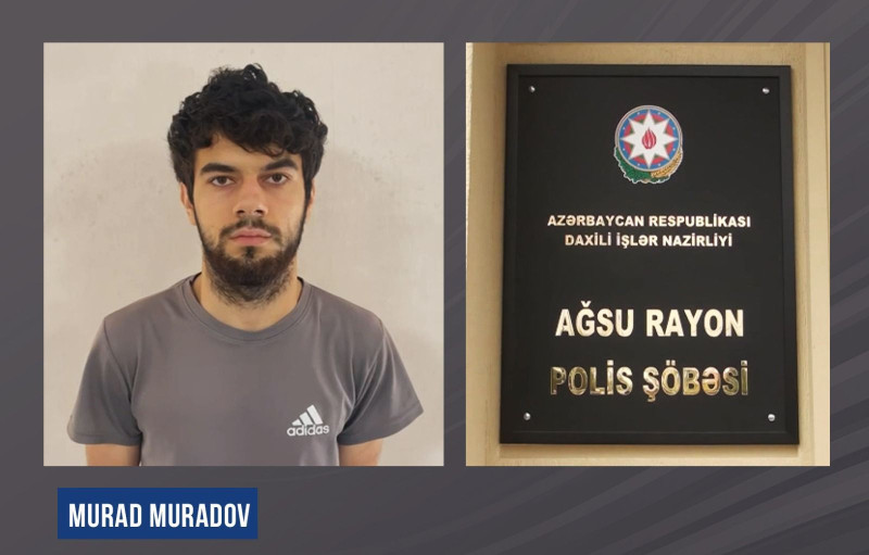 21 Yaşlı Murad apteki “hədəf” seçdi - Ağsuda oğurluq