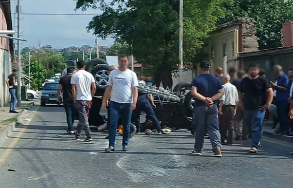 Qubada ağır qəza baş verib - FOTO