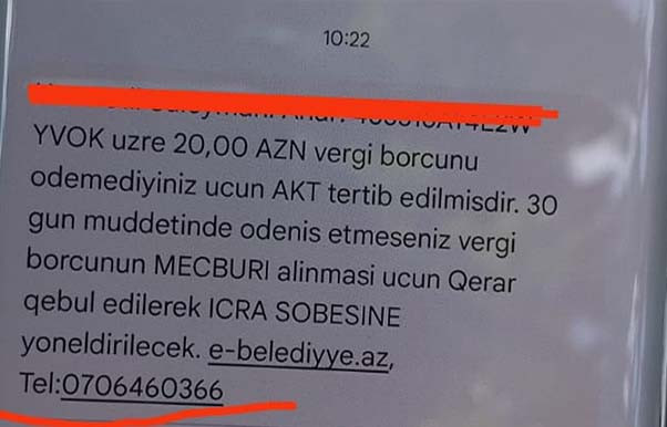 Zərdabi sakinlərinin bələdiyyə sədrindən ŞİKAYƏTİ