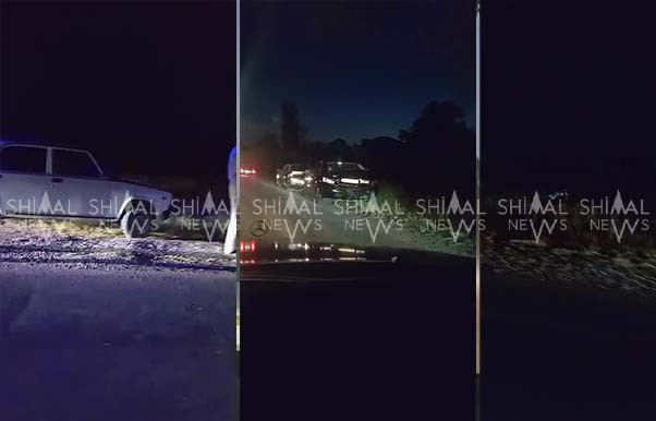 Nabranda zəncirvari qəza: 6 avtomobil toqquşdu - VİDEO