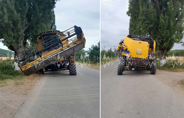 Quba-Alpan yolunda ağır texnika təhlükəyə çevrilib - FOTO