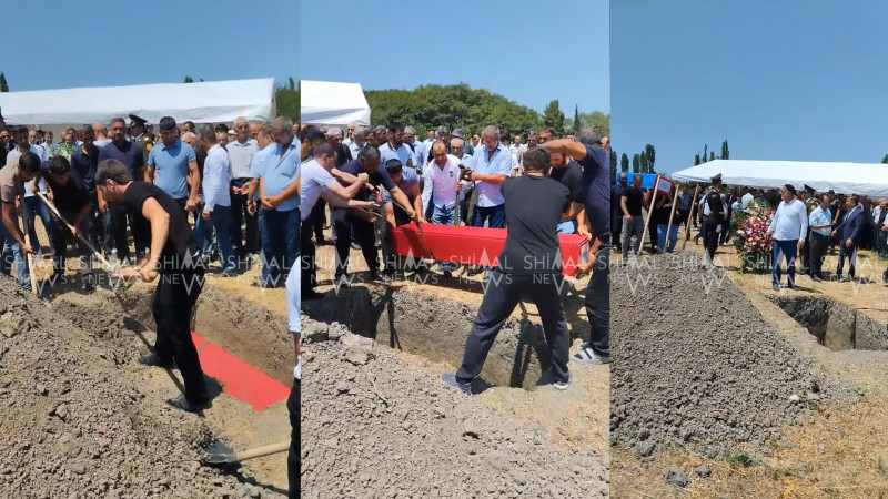 İtkin düşən xaçmazlı şəhid dəfn olundu