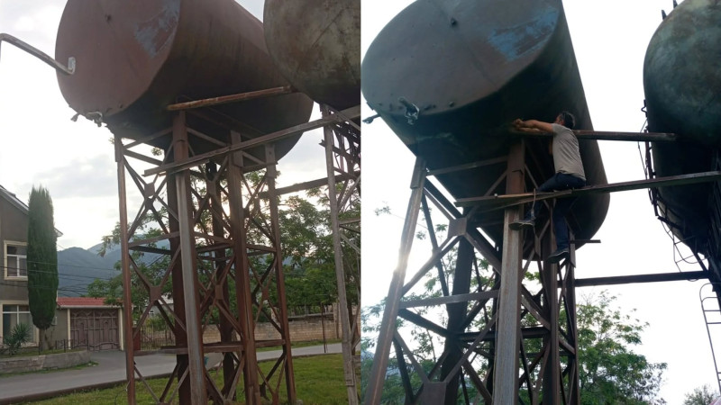 Zaqatalanın bu kəndi içməli su ilə təmin olunub