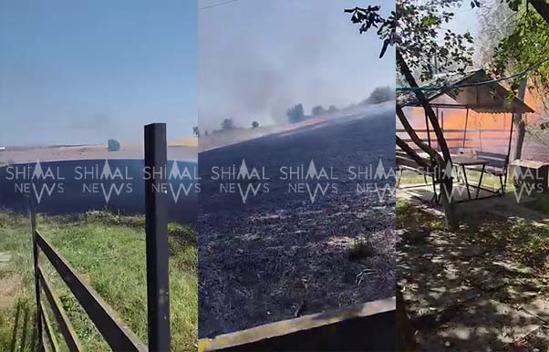 Qubada güclü yanğın - VİDEO