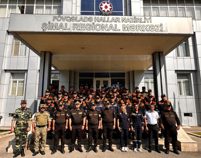 FHN Xaçmazda təlim keçirib