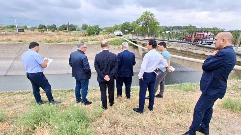 Qusarda su infrastrukturlarına yerində baxış keçirildi