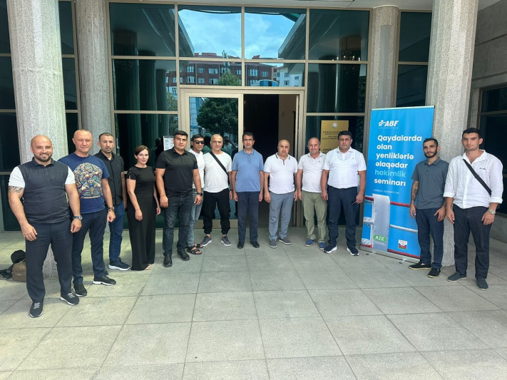 Qəbələdə boks hakimləri üçün seminar keçirilib
