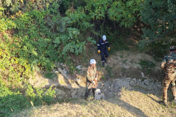 Şabranda itkin düşən şəxs tapılıb