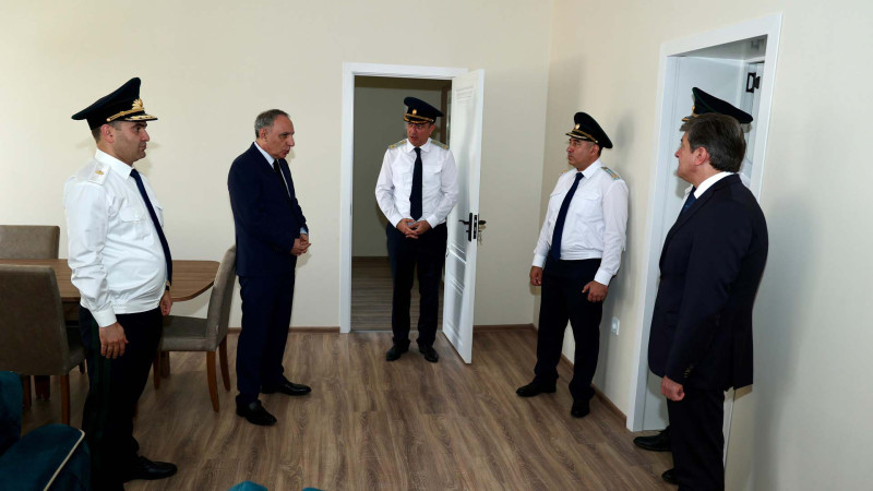 Qəbələdə prokurorluq əməkdaşları üçün yeni xidməti mənzillər istifadəyə verilib