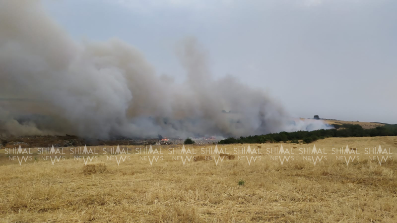 Qubada güclü yanğın - VİDEO