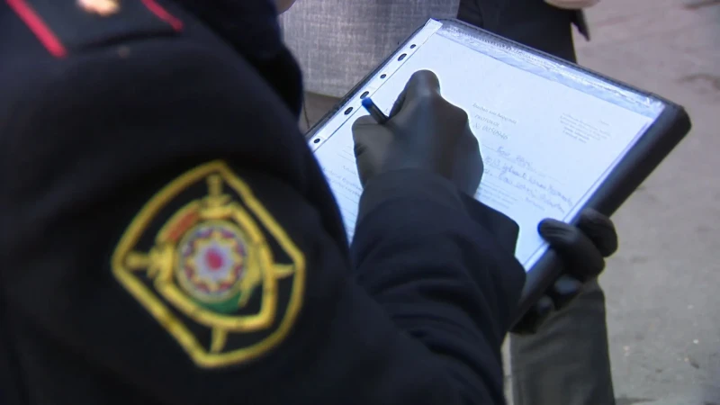 Qubadan Bakıya yük daşıyan sürücü elektron tərəzidən narazıdır